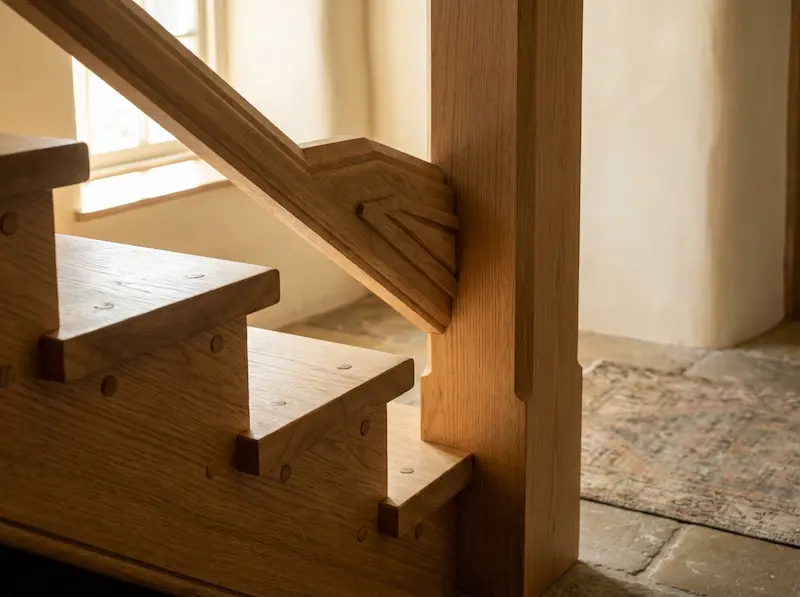 Handcrafted Staircase Detail